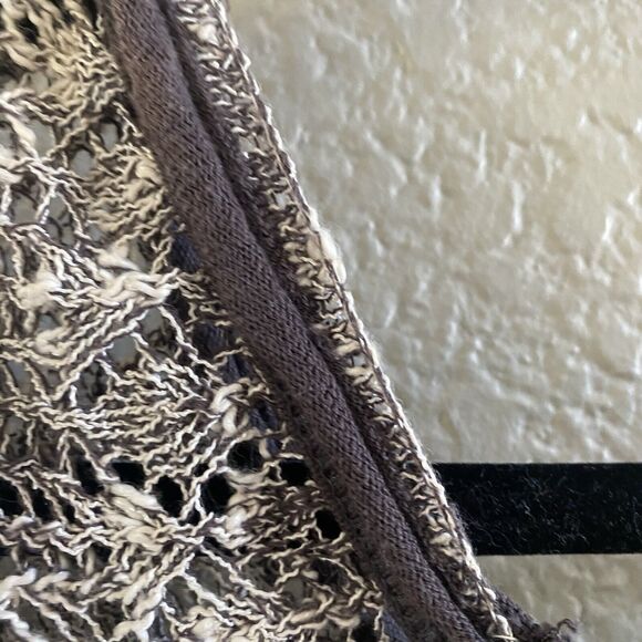 Free People Tunic Womens Small Life's a Beach Stripe Open Back Sweater Dress - Picture 5 of 13